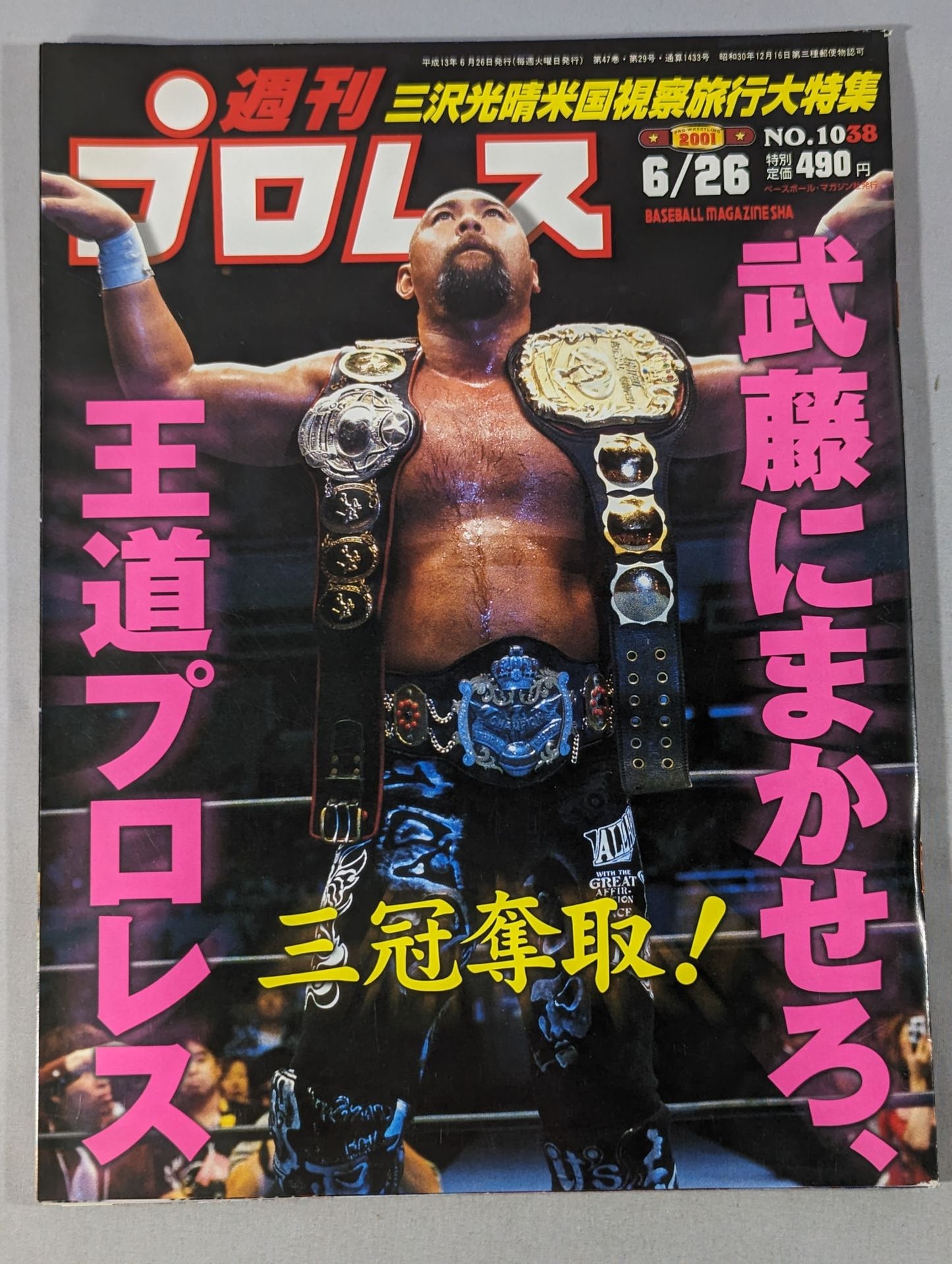 週刊プロレス1038