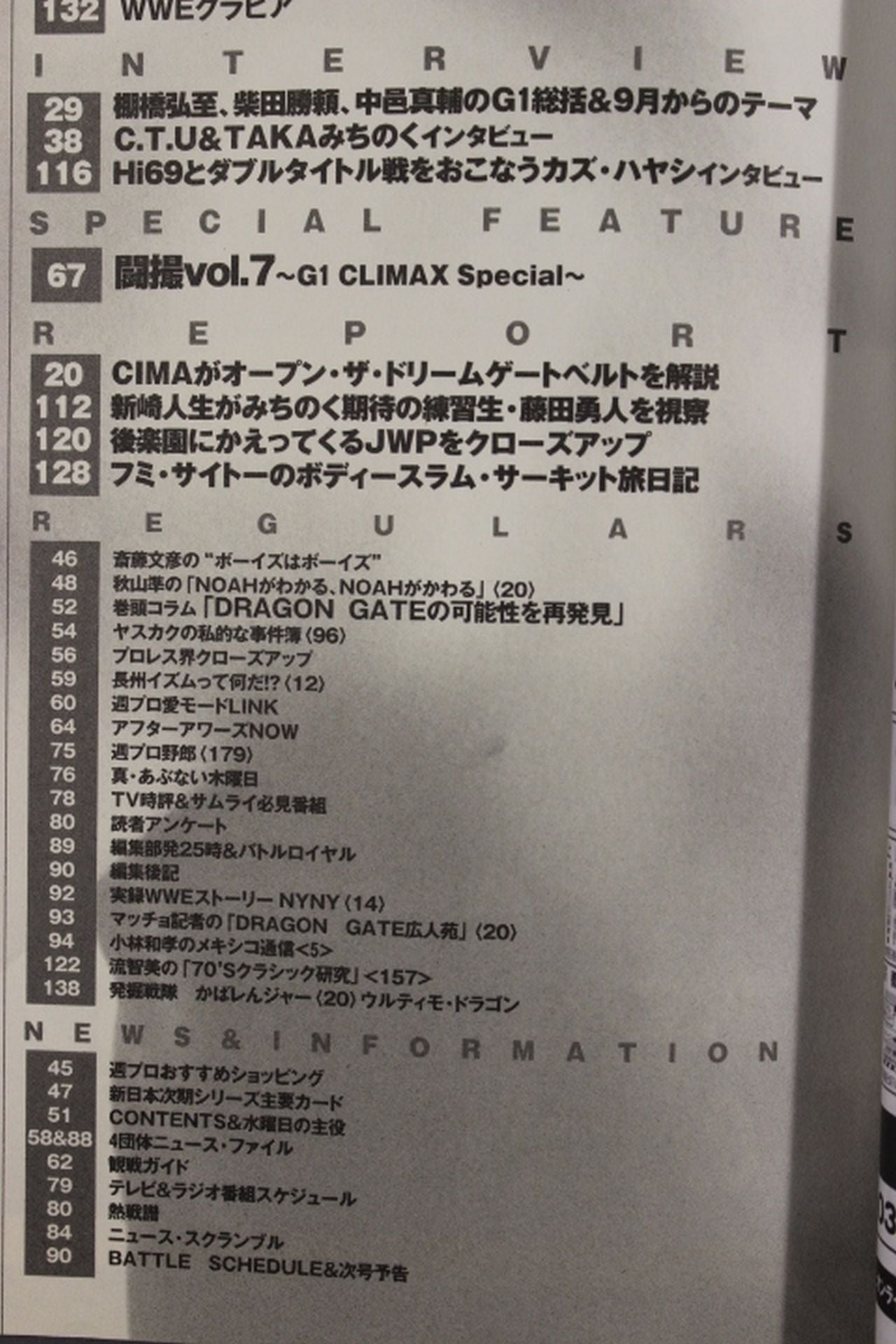 週刊プロレス1222