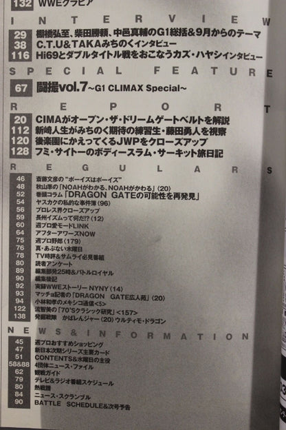 週刊プロレス1222