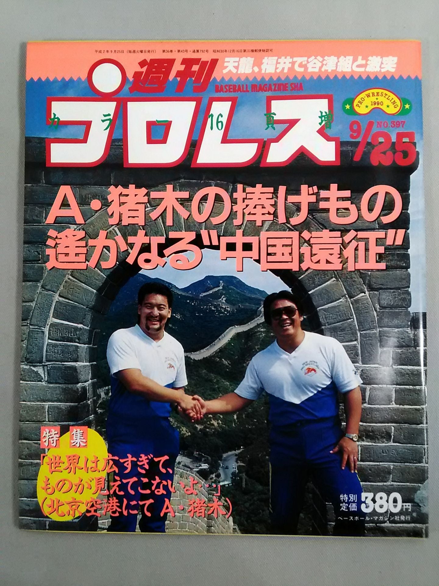 週刊プロレス397