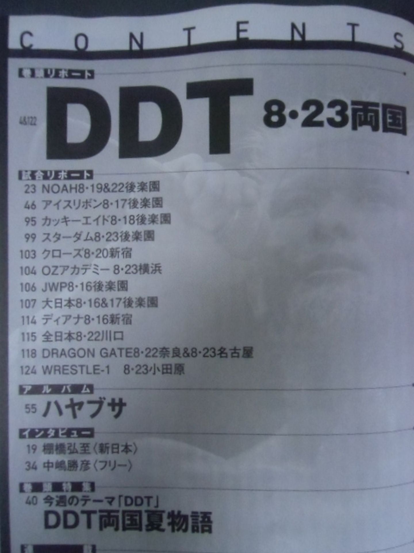 Weekly Pro Wrestling 1809