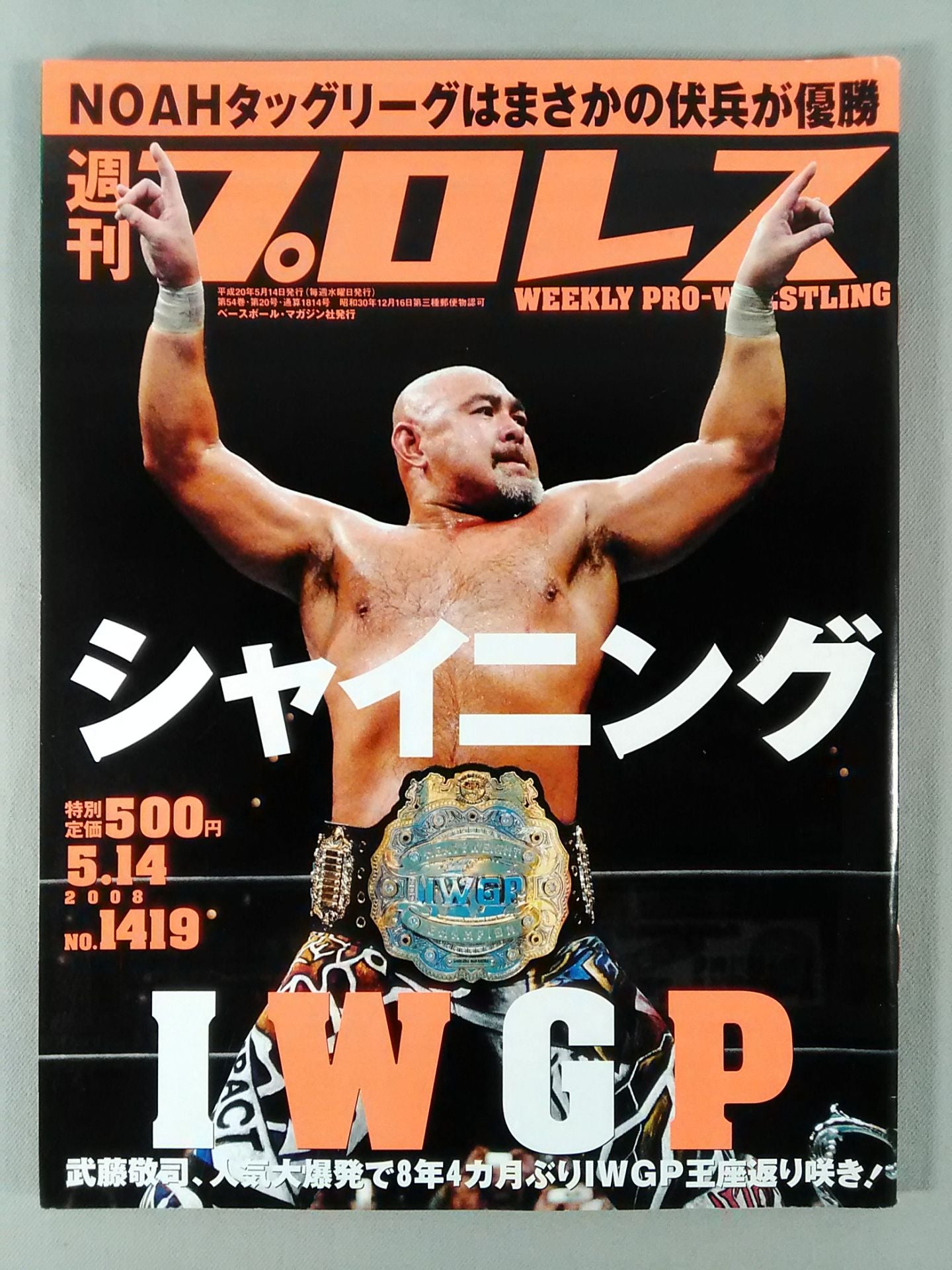 Weekly Pro Wrestling 1419