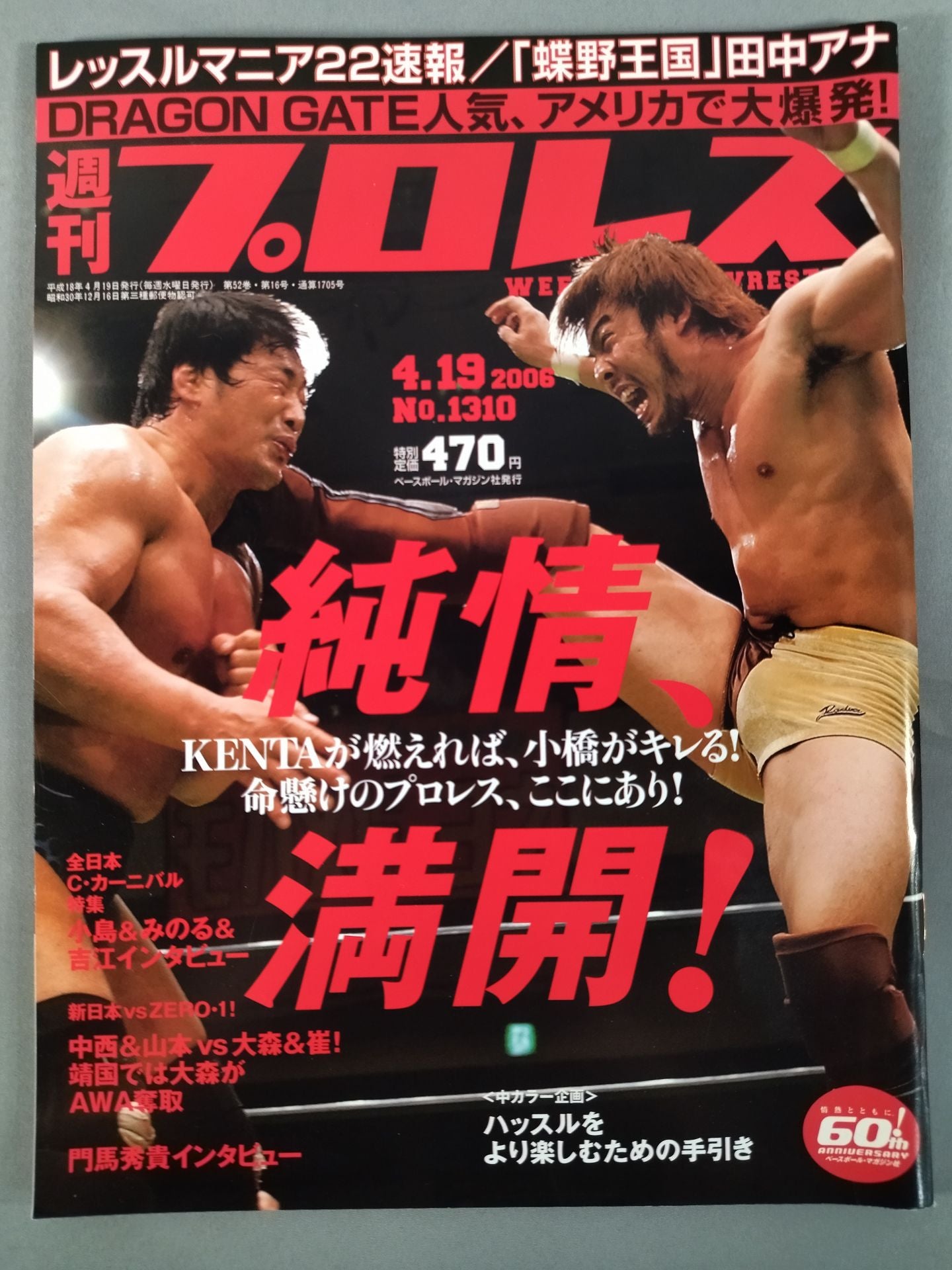 週刊プロレス1310