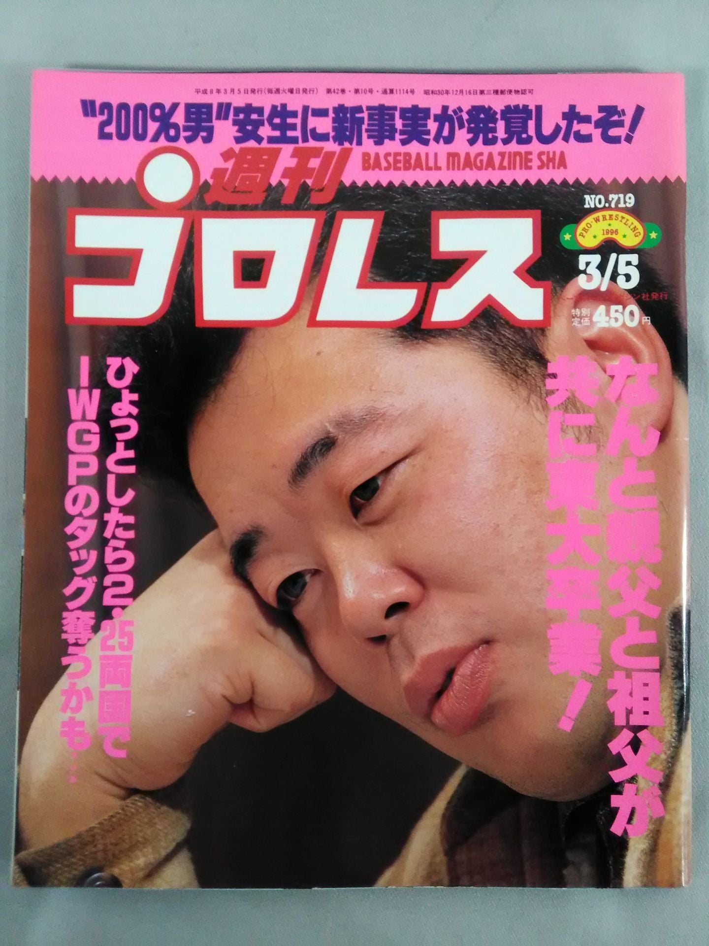 週刊プロレス719