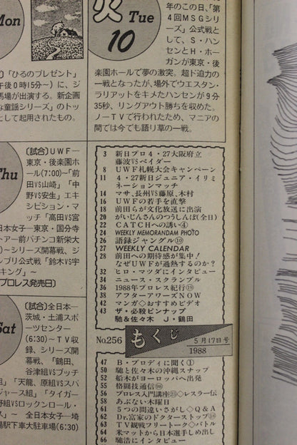 週刊プロレス256