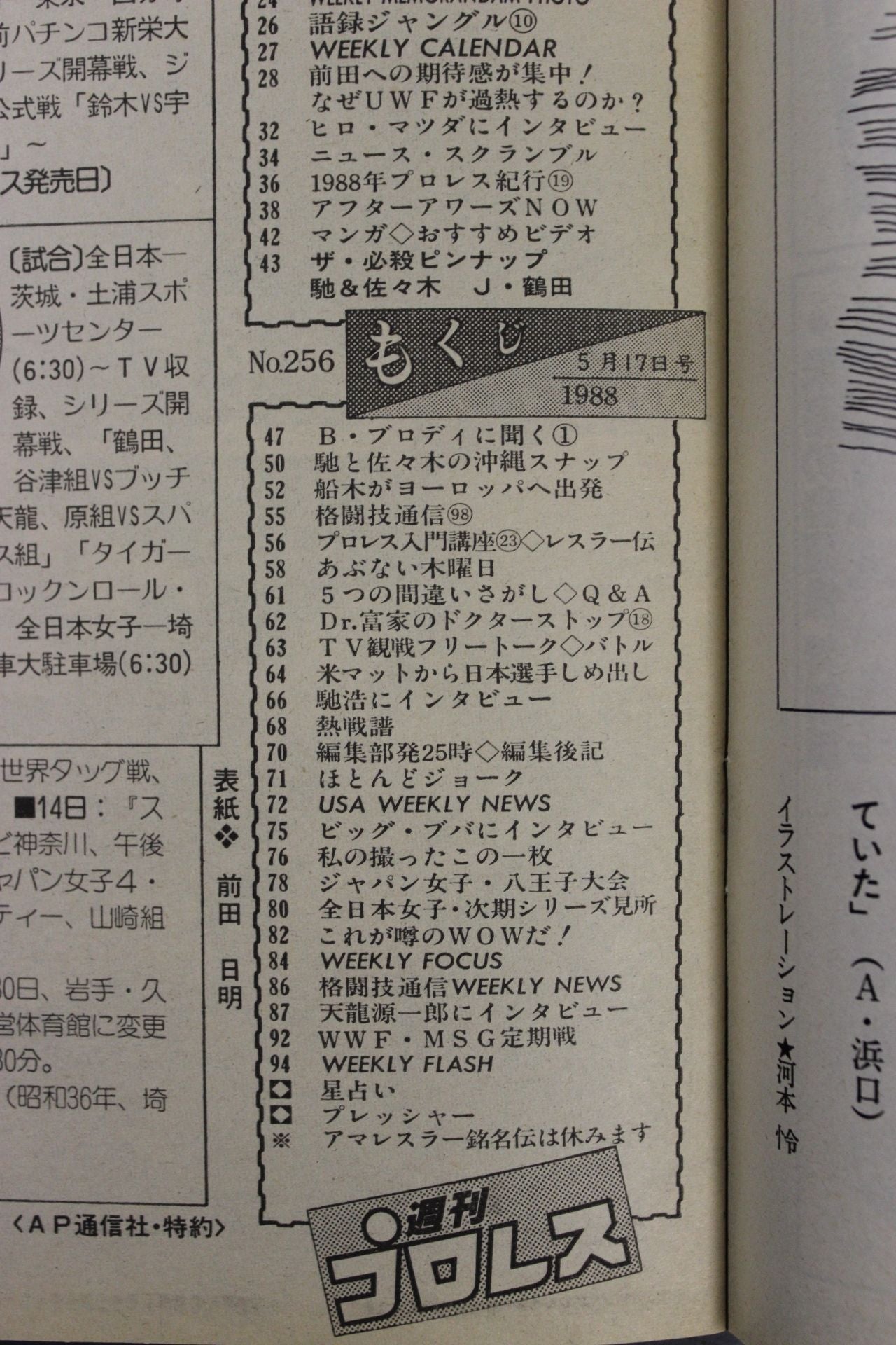 週刊プロレス256