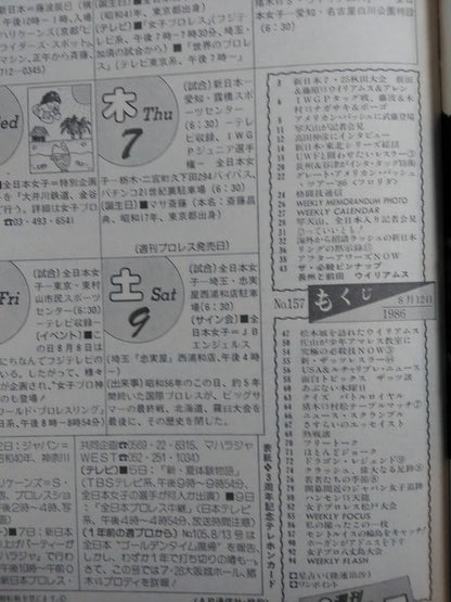 Weekly Pro Wrestling  157