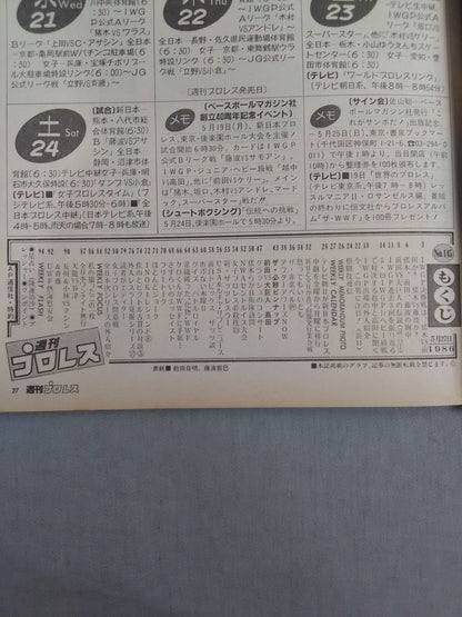 週刊プロレス145