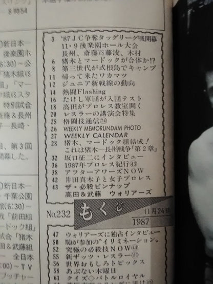 週刊プロレス232