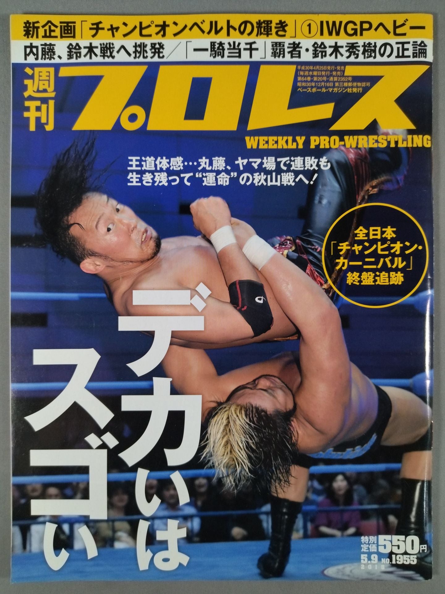 週刊プロレス1955