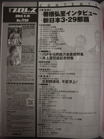 Weekly Pro Wrestling 1733