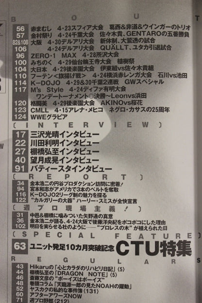 週刊プロレス1259