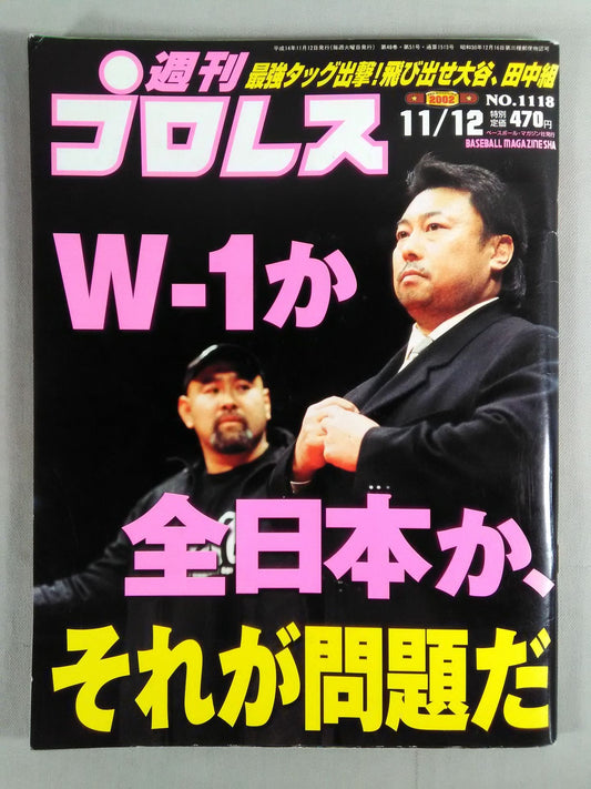 Weekly Pro Wrestling 1118