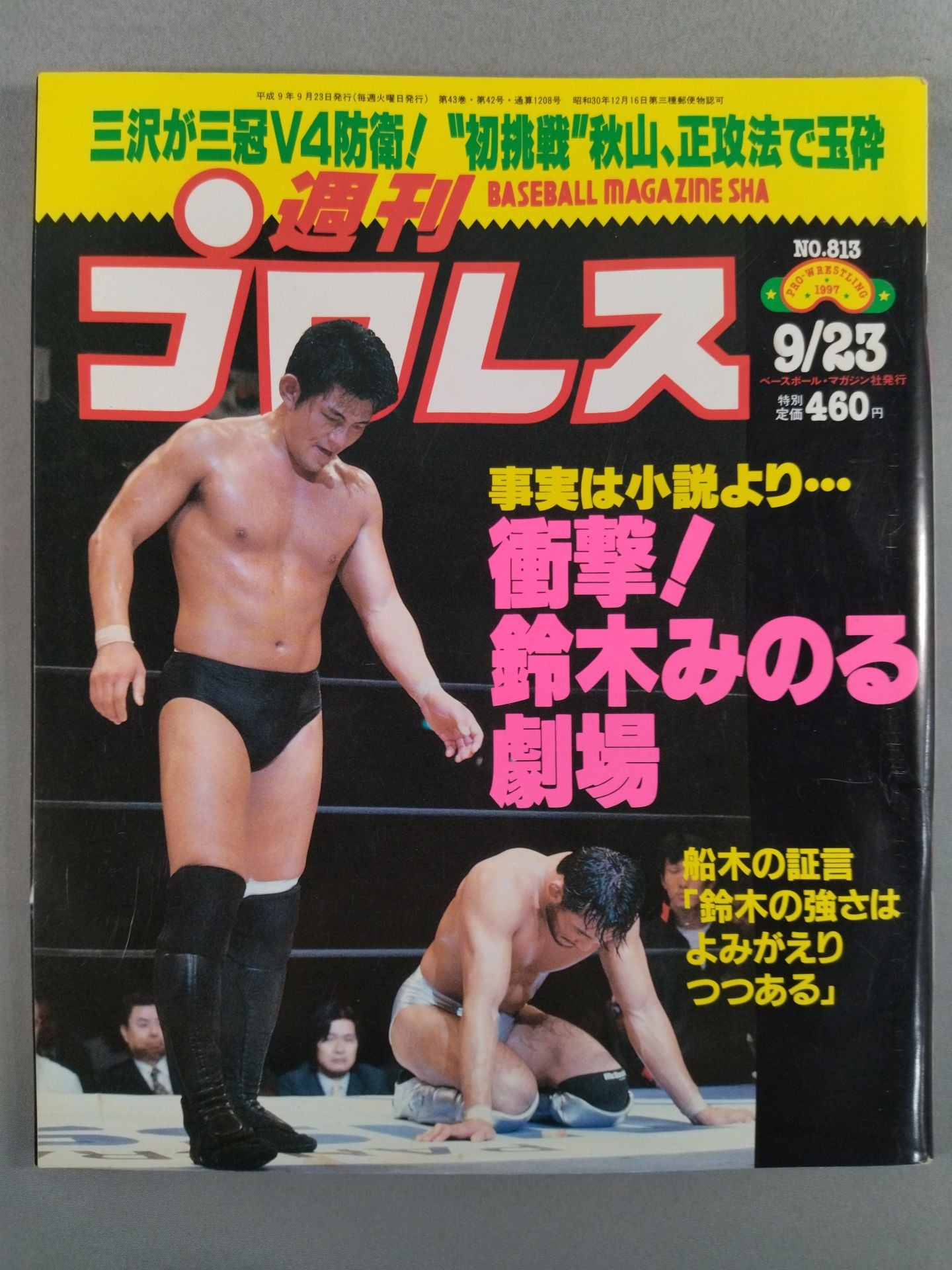 週刊プロレス813