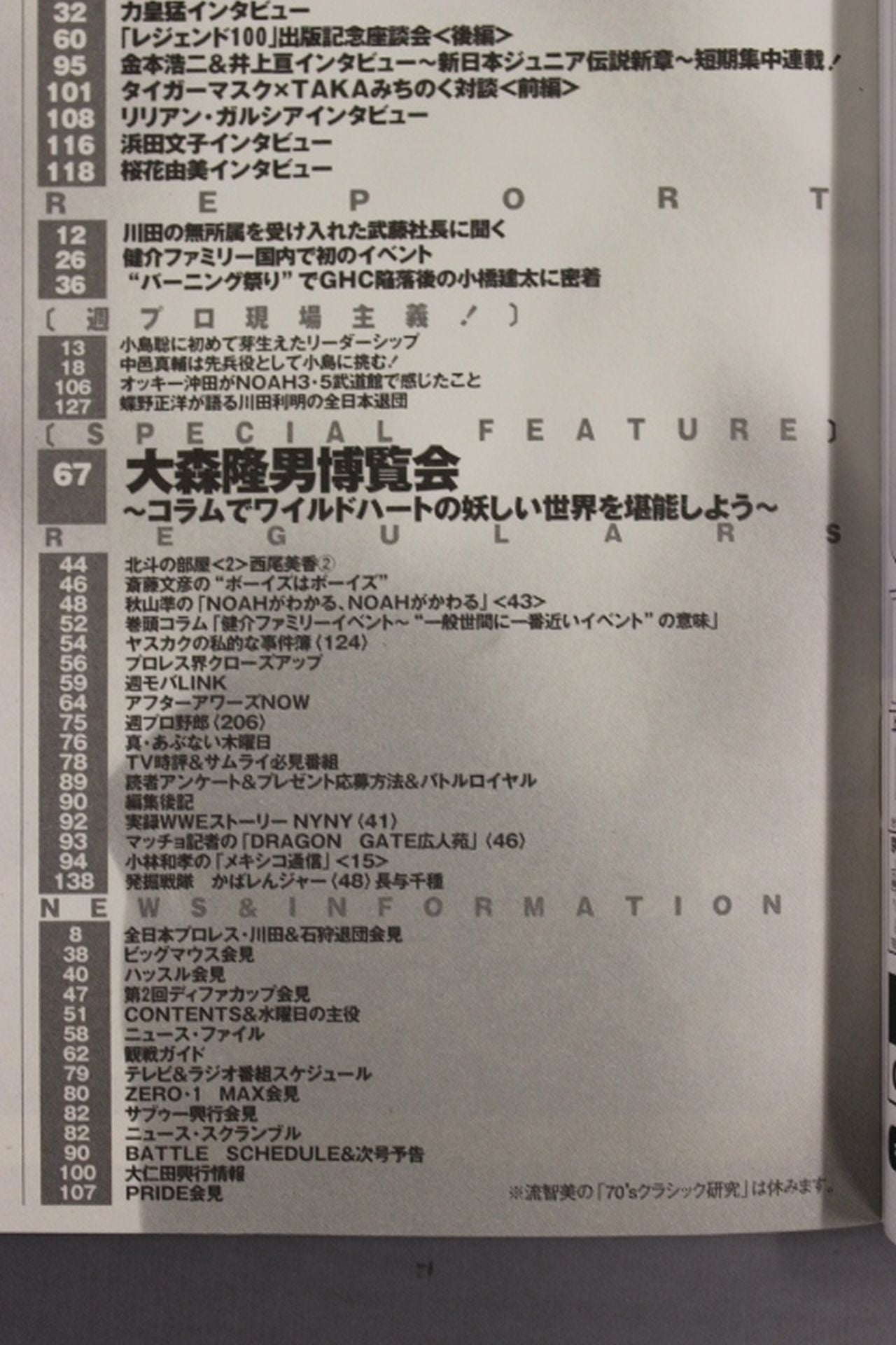 Weekly Pro Wrestling 1251