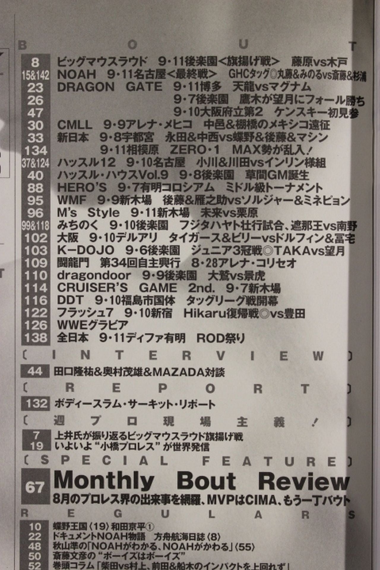 週刊プロレス1280