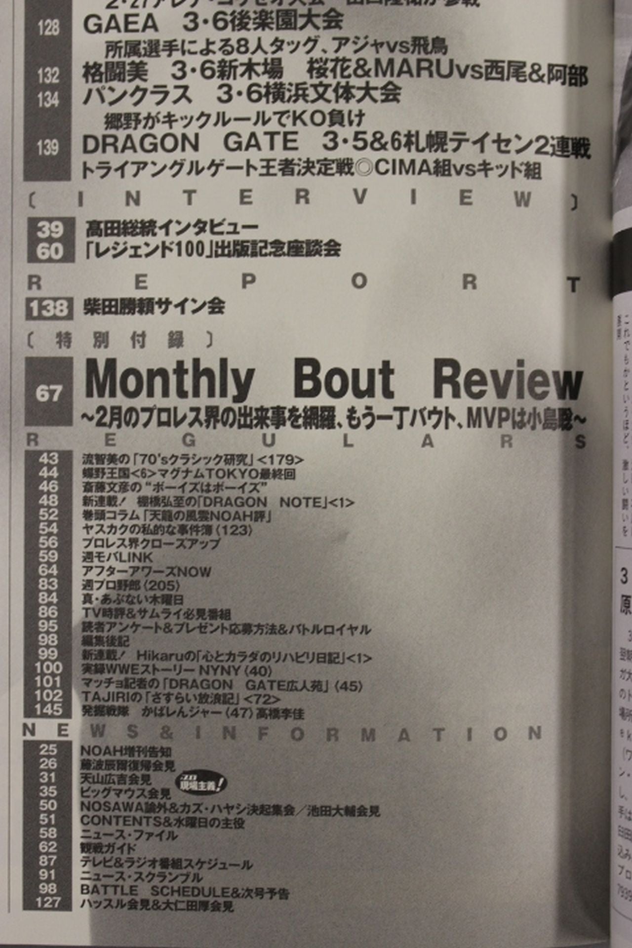 週刊プロレス1249