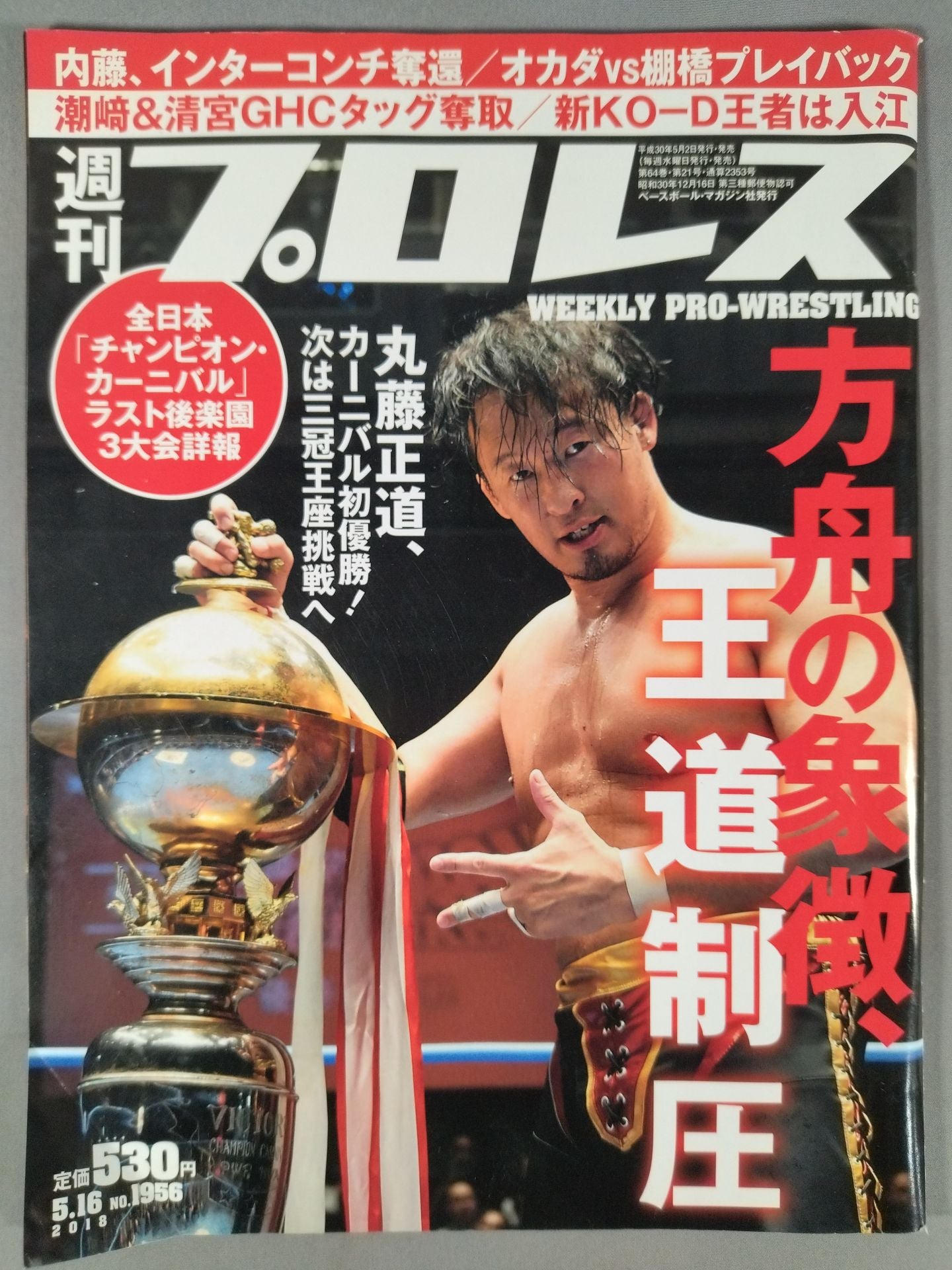 週刊プロレス1956