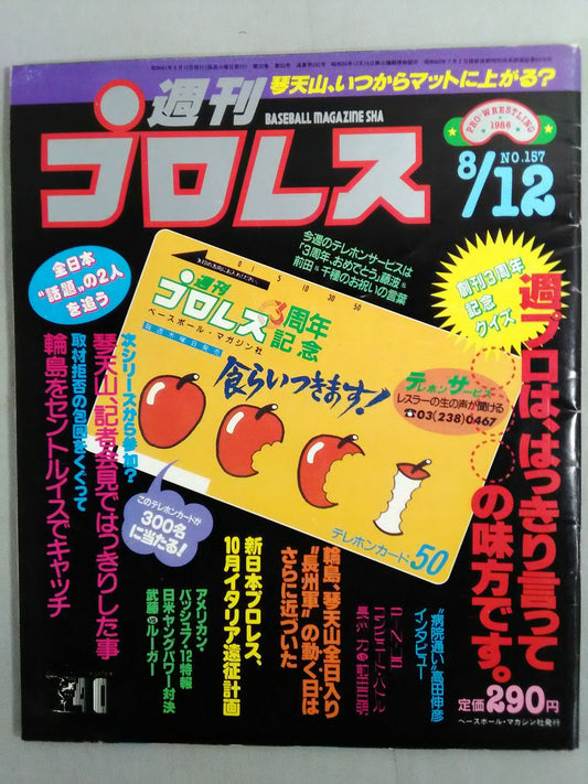 週刊プロレス157