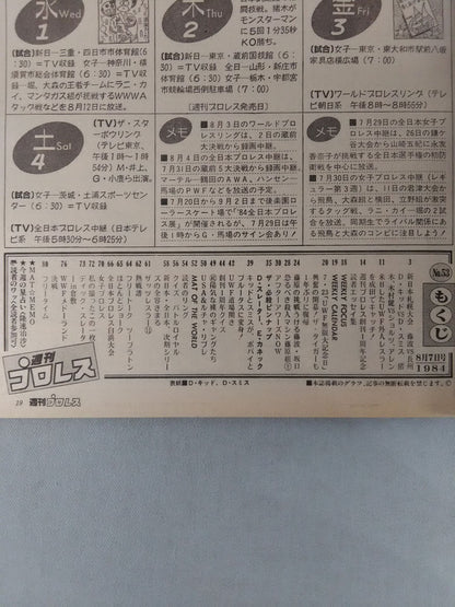 週刊プロレス53