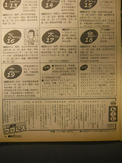 週刊プロレス76