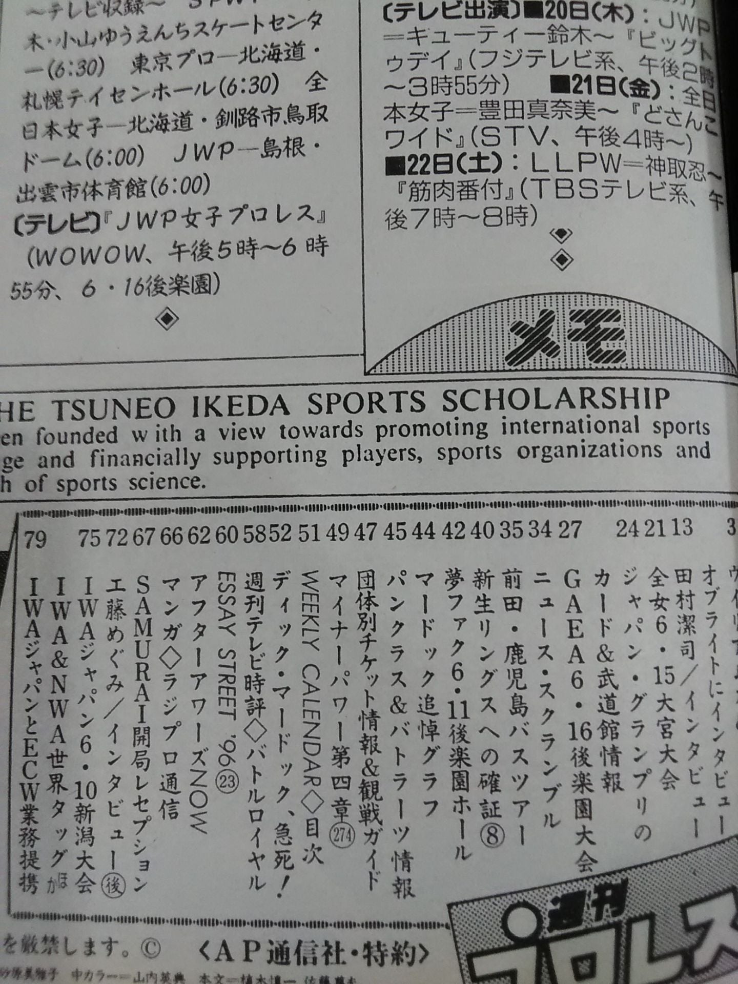 週刊プロレス738