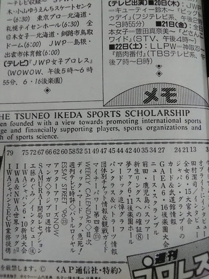 週刊プロレス738