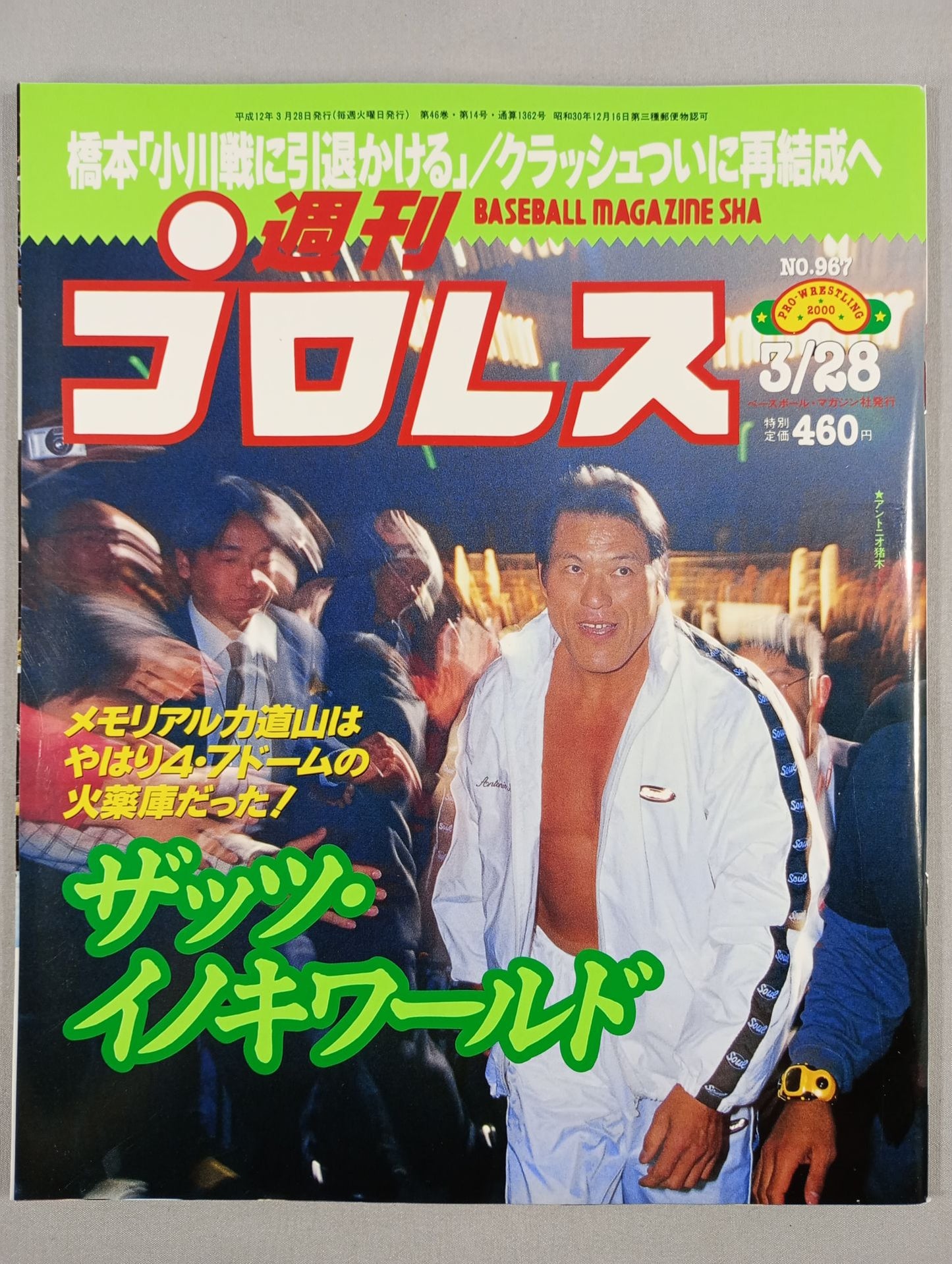 Weekly Pro Wrestling 967