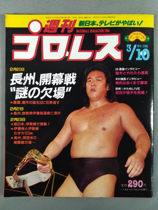 Weekly Pro Wrestling 192