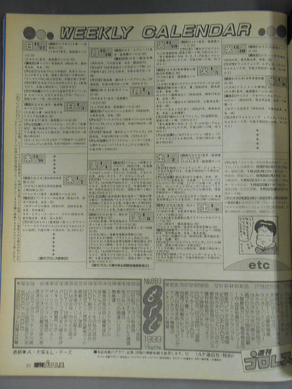 週刊プロレス893