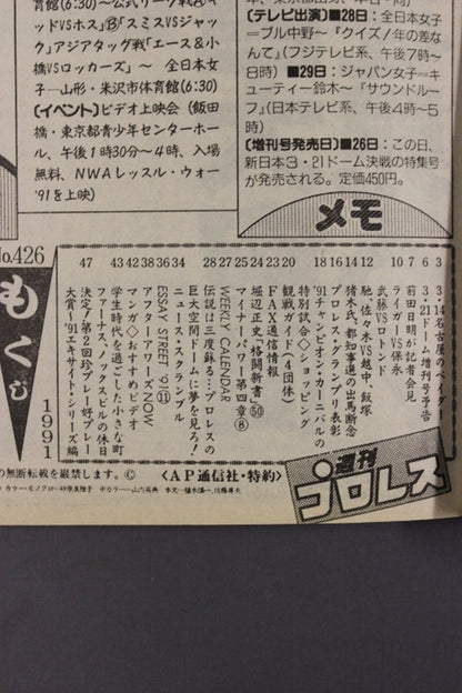 Weekly Pro Wrestling 426