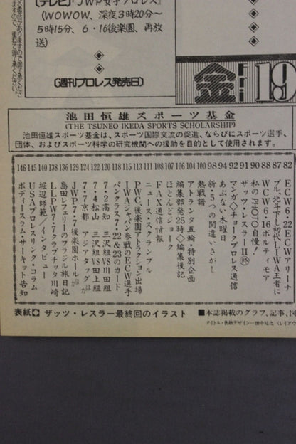 Weekly Pro Wrestling 743