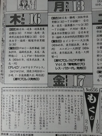 Weekly Pro Wrestling 656