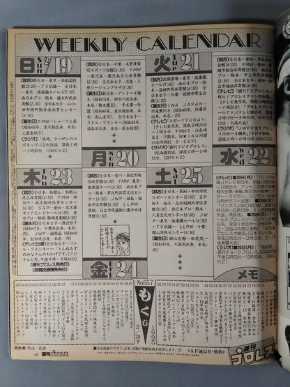 Weekly Pro Wrestling  657