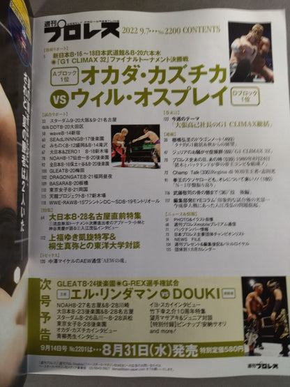 Weekly Pro Wrestling 2200