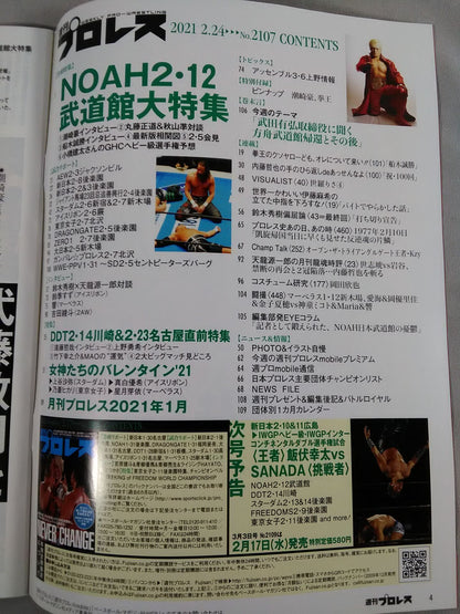 週刊プロレス2107