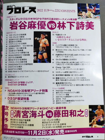 Weekly Pro Wrestling 2212