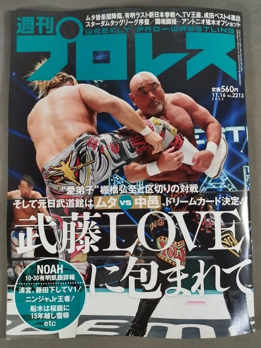 週刊プロレス2213