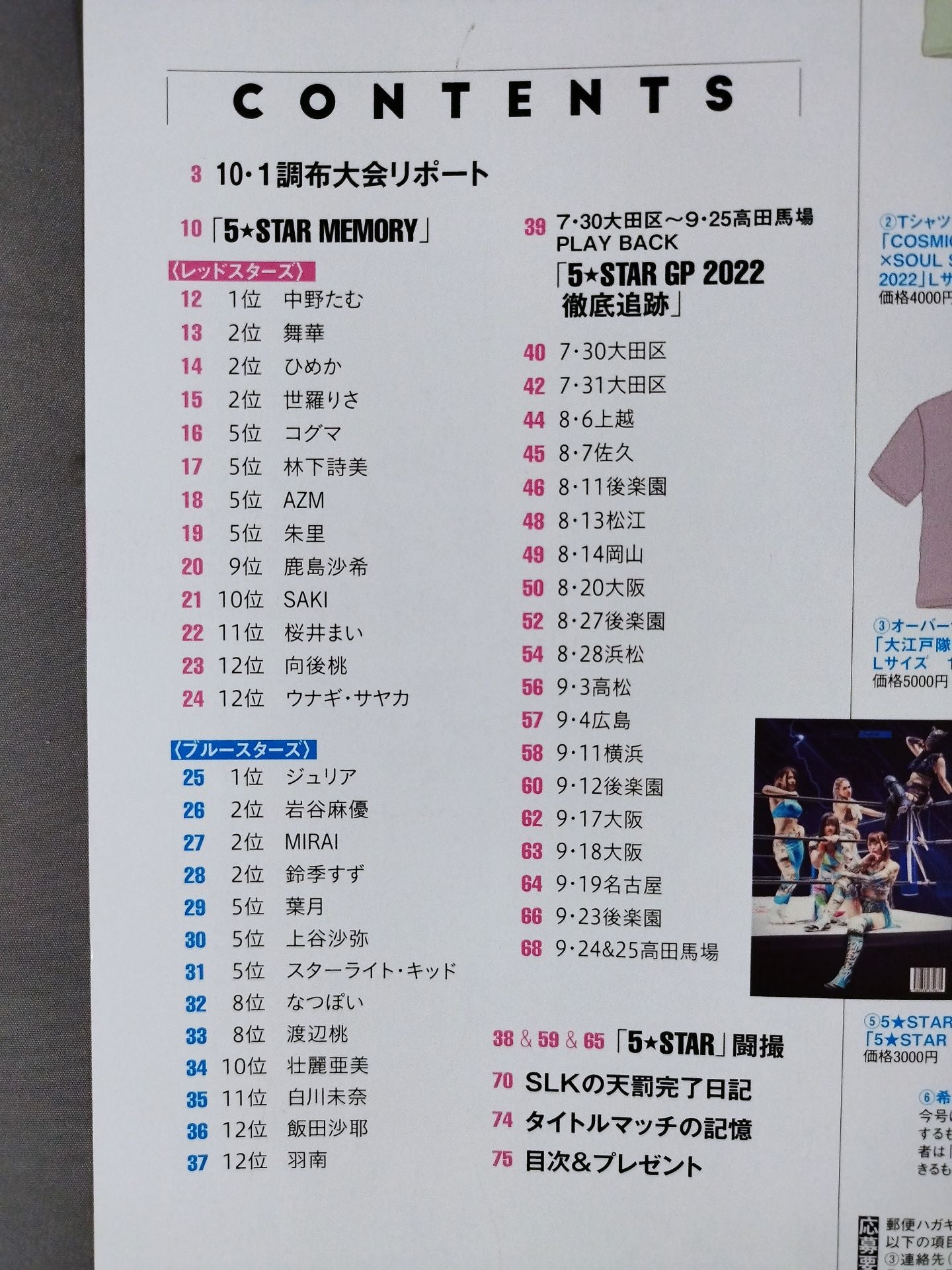 週刊プロレス2208