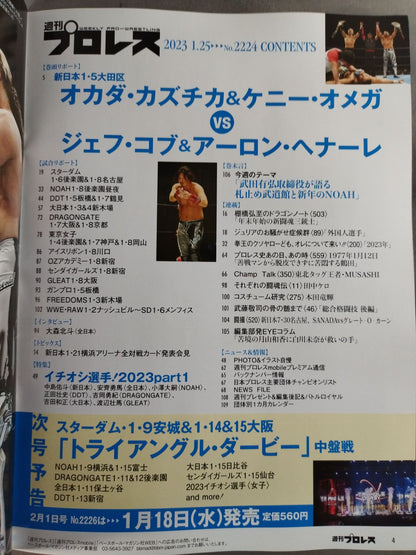 週刊プロレス2224