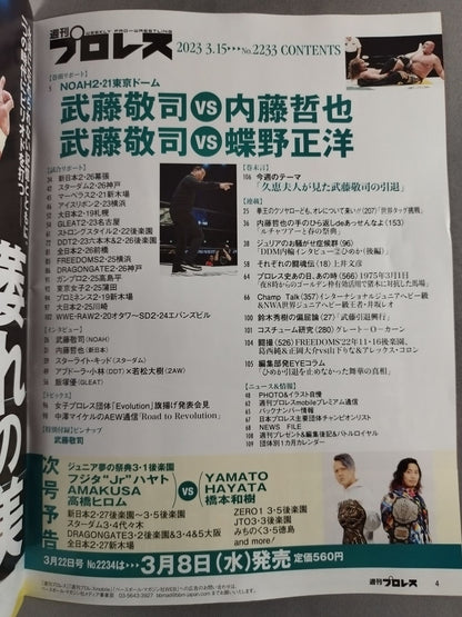 Weekly Pro Wrestling 2233