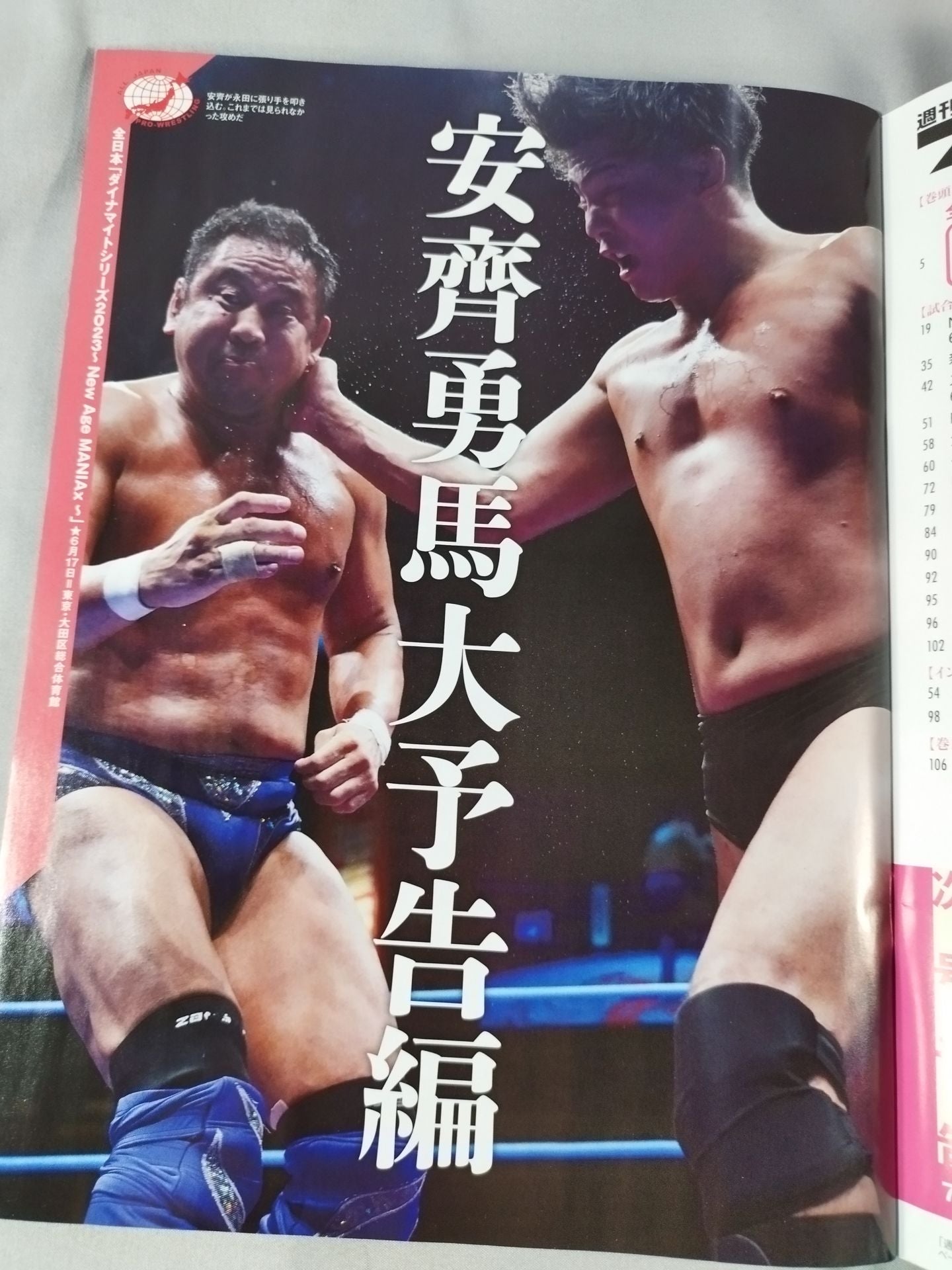 週刊プロレス2250