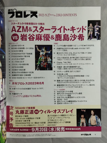 Weekly Pro Wrestling 2263