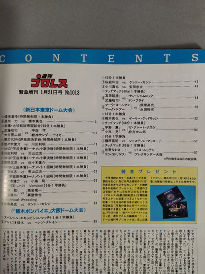 週刊プロレス1013