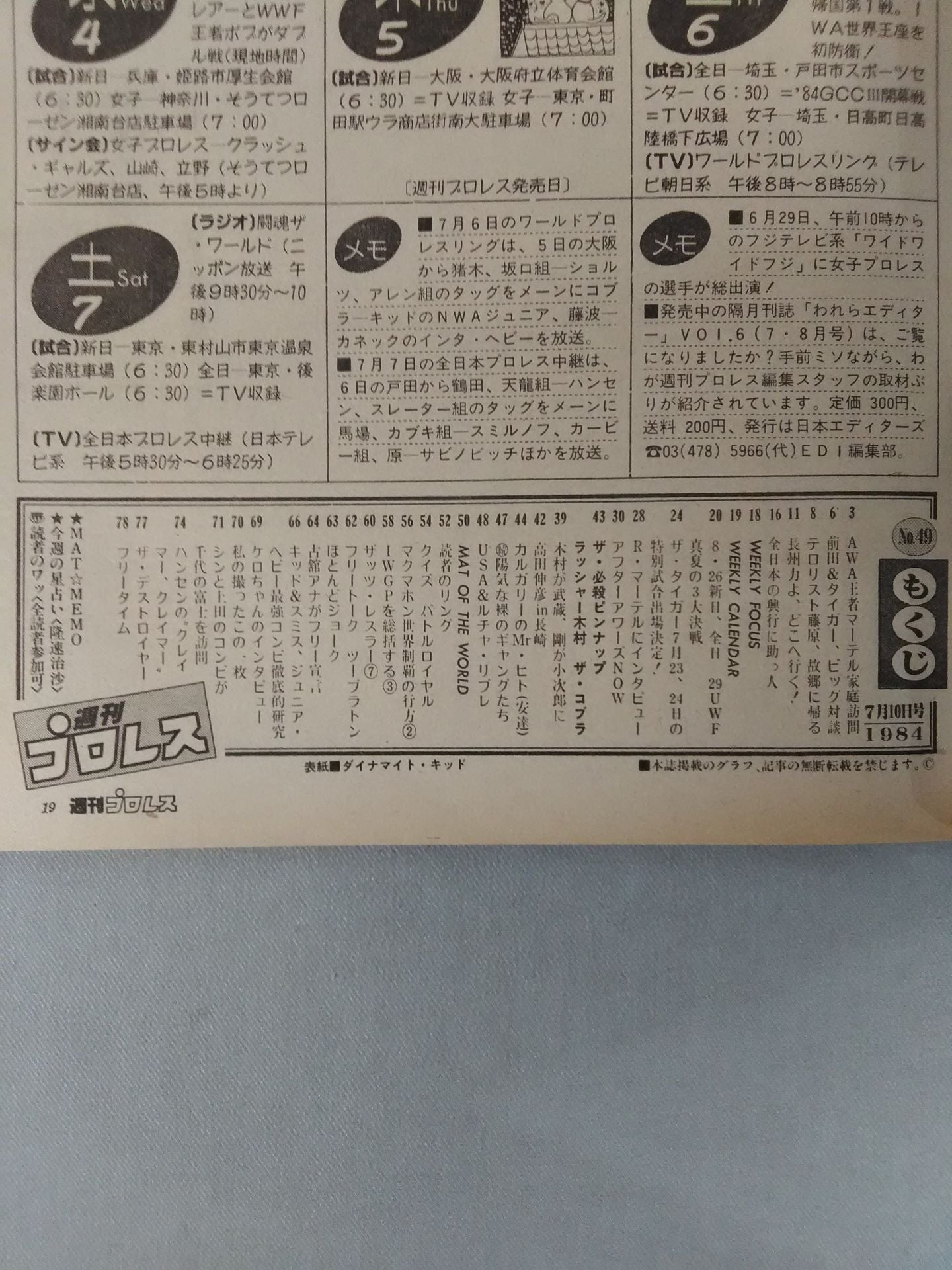 Weekly Pro Wrestling 49