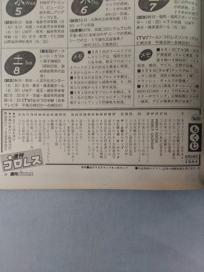 Weekly Pro Wrestling 58