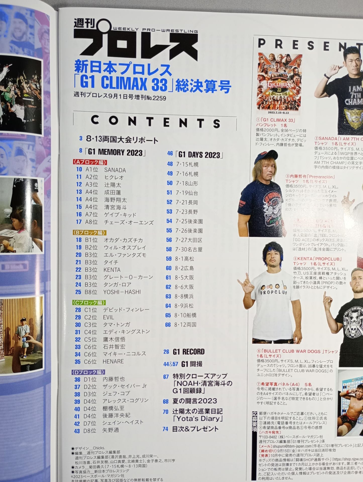 Weekly Pro Wrestling 2259