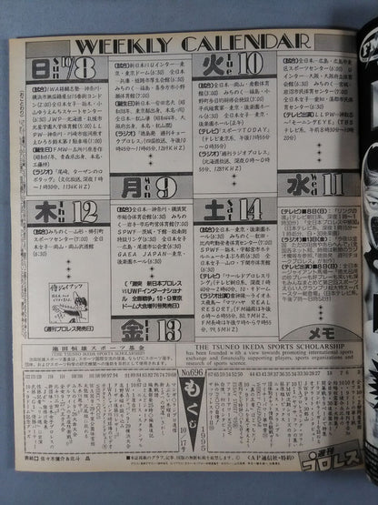 Weekly Pro Wrestling  696