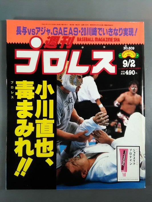 週刊プロレス809