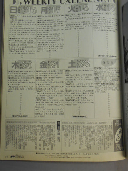 週刊プロレス1067